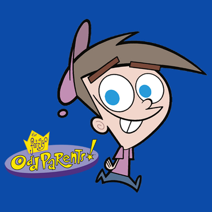 Fifth Sun Boy's The Fairly OddParents Timmy Turner Classic Logo T-Shirt