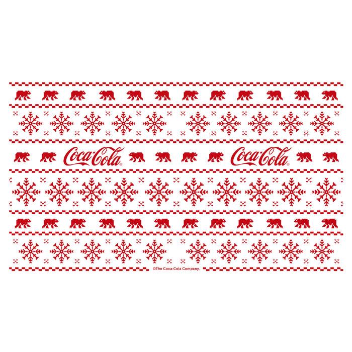 Fifth Sun Coca Cola Christmas Logo Sweater Print Stainless Steel Water Bottle