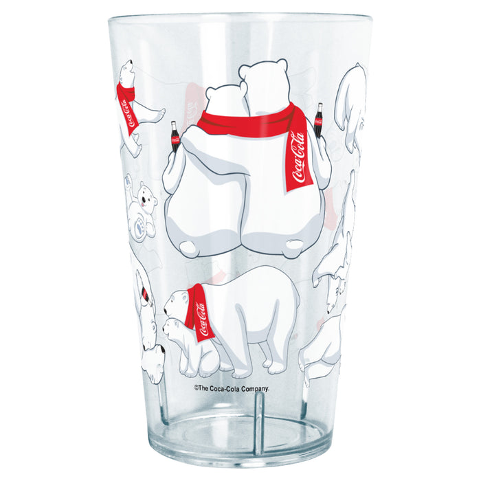 fifth sun Coca Cola Christmas Polar Bears Tritan Drinking Cup