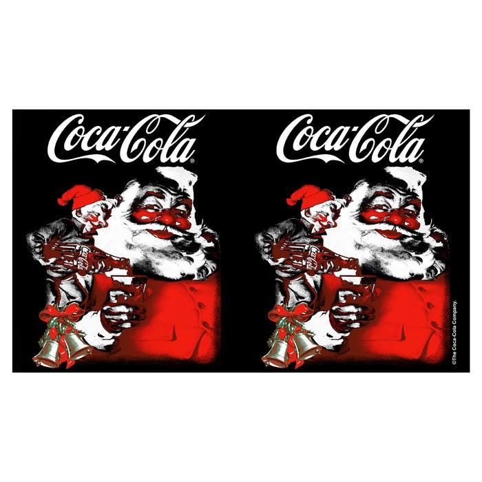 Fifth Sun Coca Cola Christmas Santa Claus And Elf Stainless Steel Water Bottle