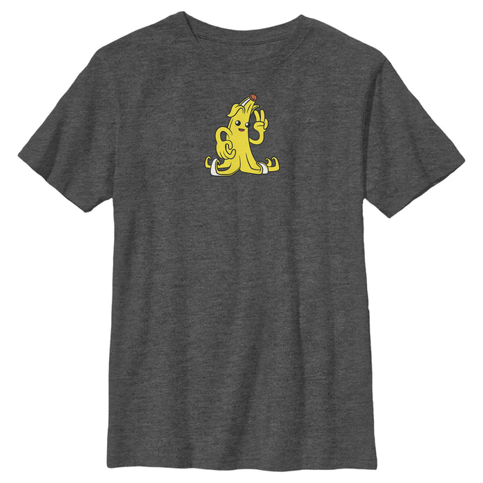 Fifth Sun Boy's Fortnite Peely Peace Sign T-Shirt