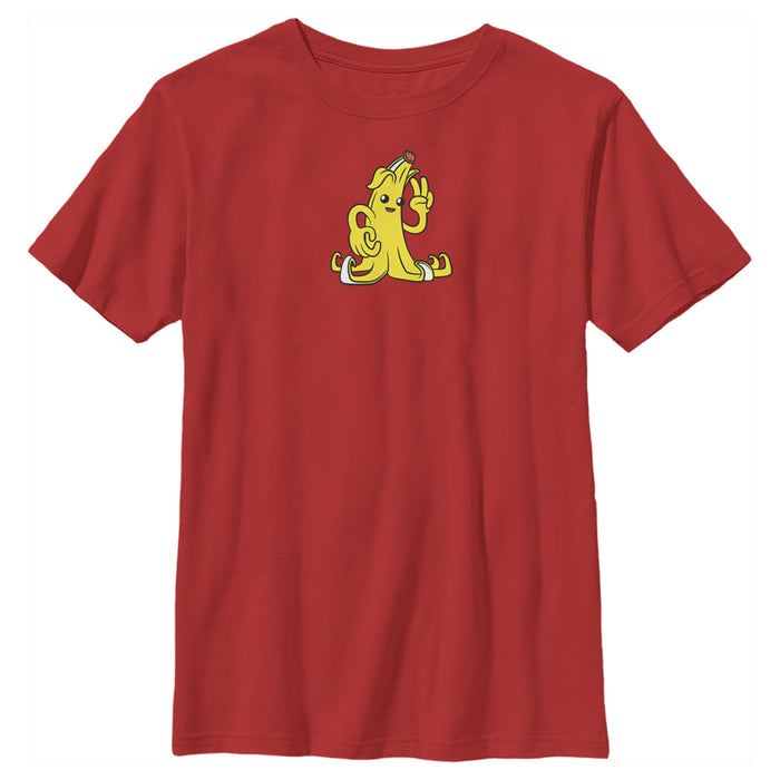 Fifth Sun Boy's Fortnite Peely Peace Sign T-Shirt