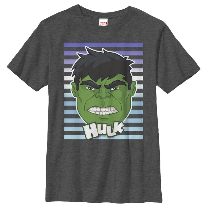 fifth sun Boy's Marvel Hulk Smile T-Shirt