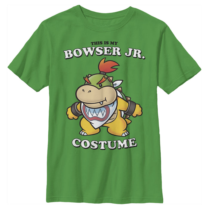 fifth sun Boy's Nintendo Bowser Jr. Costume T-Shirt