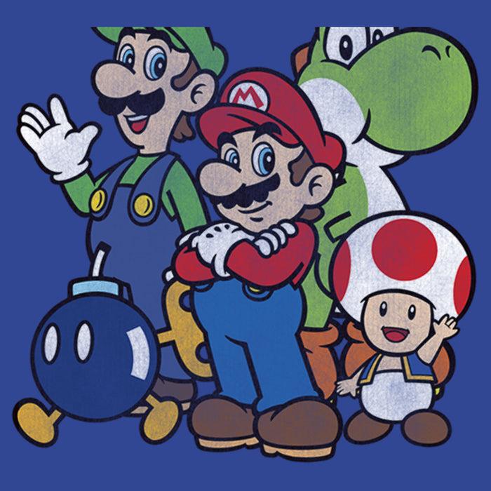 Fifth Sun Boy's Nintendo Mario Super Bros T-Shirt