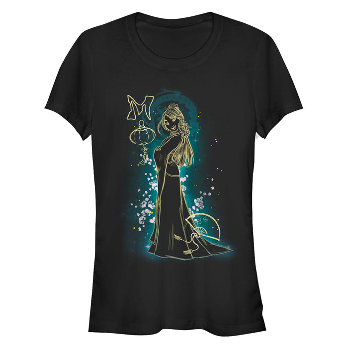 fifth sun Junior's Mulan Blossom Beauty T-Shirt