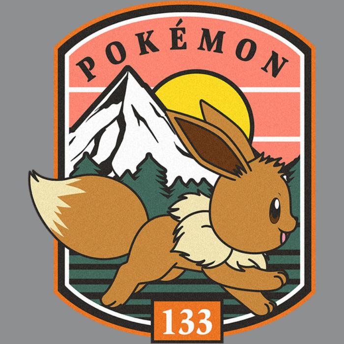 Fifth Sun Junior's Pokemon Run Eevee 133 T-Shirt