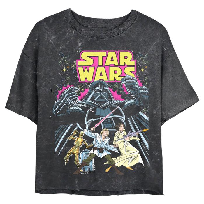 fifth sun Junior's Star Wars Comic Cover T-Shirt