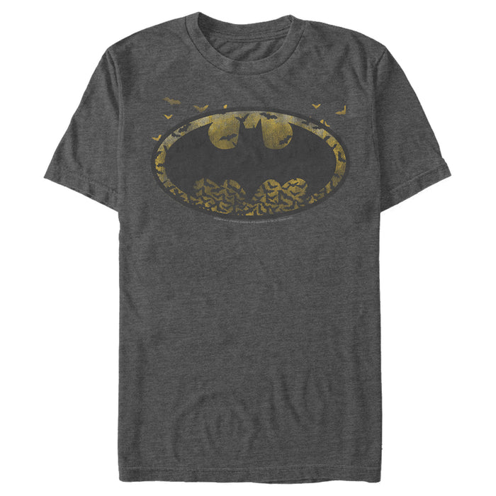 Fifth Sun Men's Batman Bat Colony Logo T-Shirt