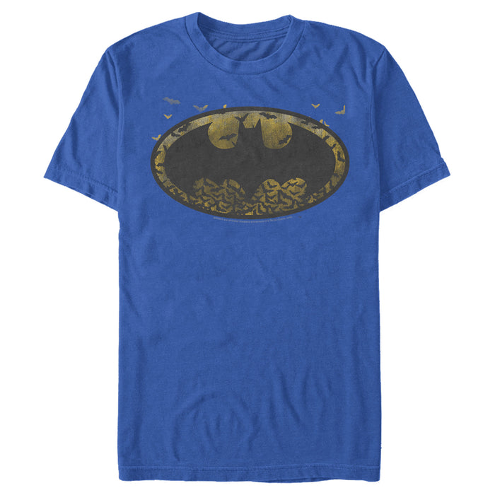 Fifth Sun Men's Batman Bat Colony Logo T-Shirt