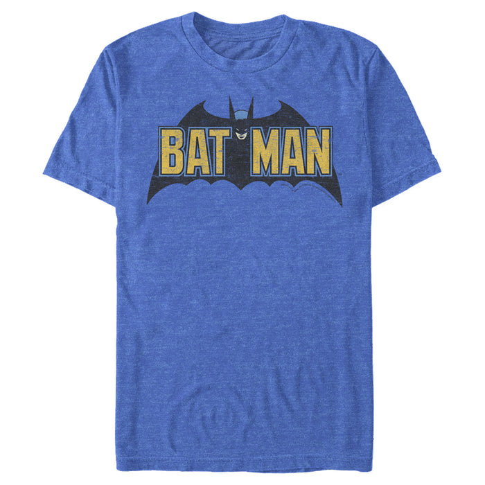 Fifth Sun Men's Batman Caped Crusader Logo T-Shirt