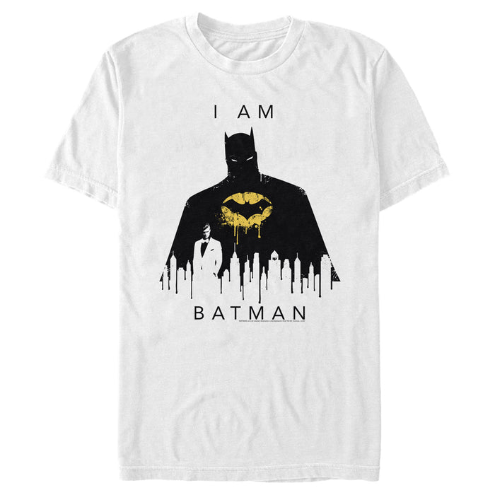 fifth sun Men's Batman I Am Gotham Drip T-Shirt