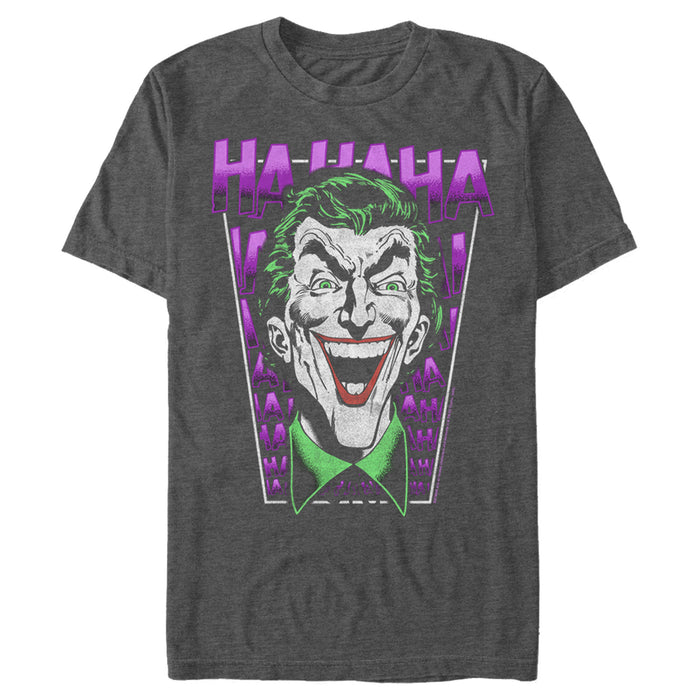 Fifth Sun Men's Batman Joker Ha Ha Frame T-Shirt