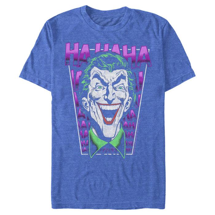 fifth sun Men's Batman Joker Ha Ha Frame T-Shirt
