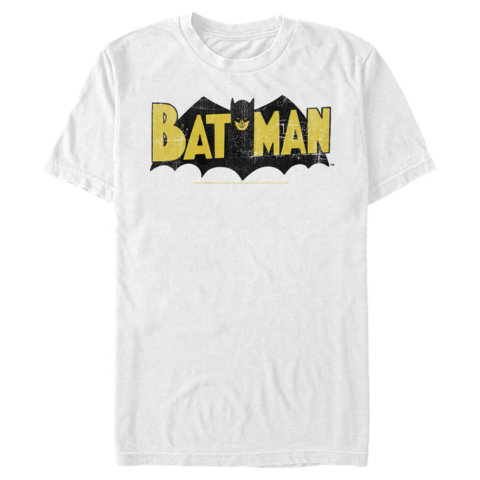 Fifth Sun Men's Batman Logo Vintage T-Shirt