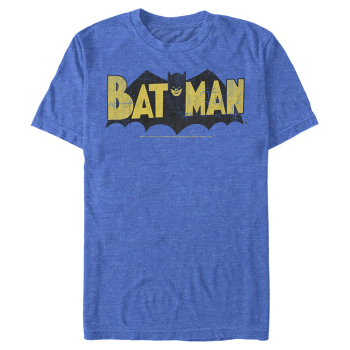 Fifth Sun Men's Batman Logo Vintage T-Shirt