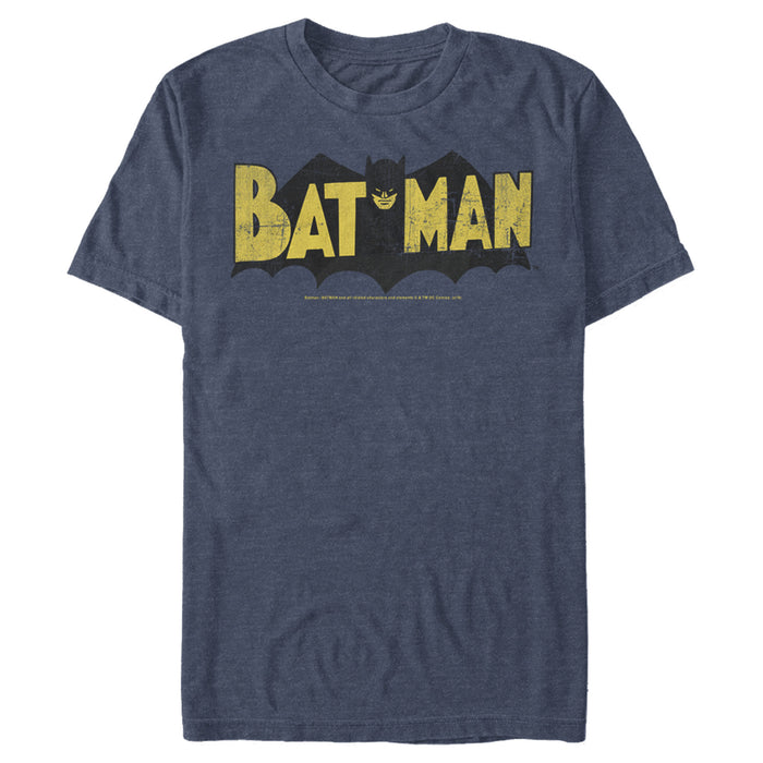 Fifth Sun Men's Batman Logo Vintage T-Shirt