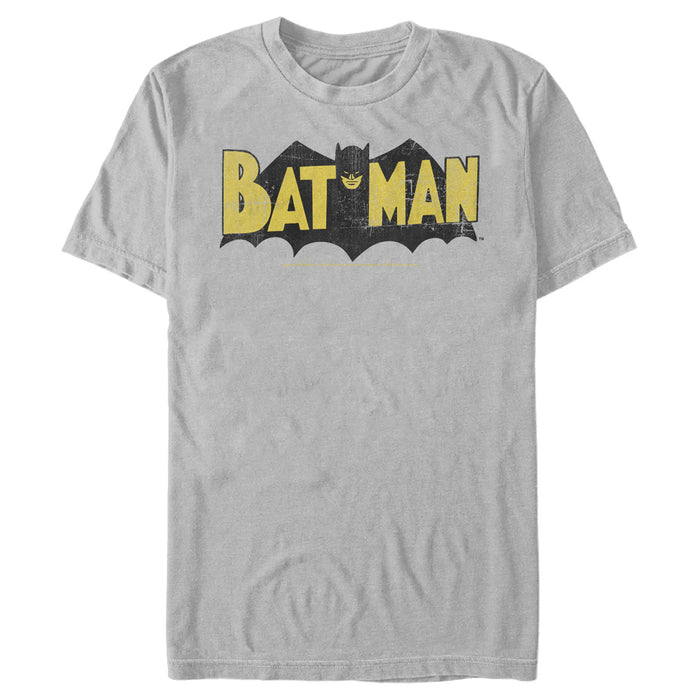 fifth sun Men's Batman Logo Vintage T-Shirt