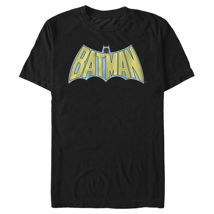fifth sun Men's Batman Vintage Hero Logo T-Shirt