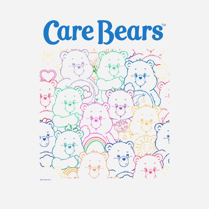Fifth Sun Men's Care Bears Bear Outlines T-Shirt