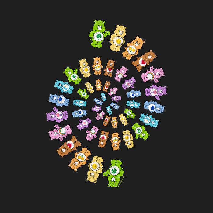 Fifth Sun Men's Care Bears Colorful Spiral T-Shirt