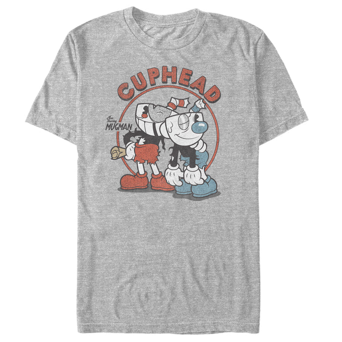fifth sun Men's Cuphead Knockout Winners T-Shirt