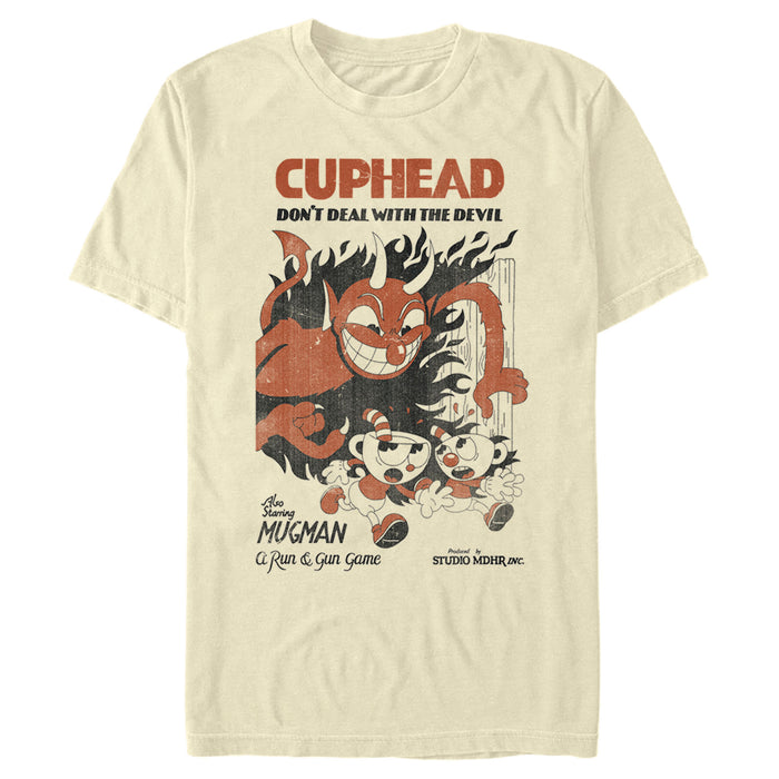 Fifth Sun Men's Cuphead Retro Devil Deal T-Shirt