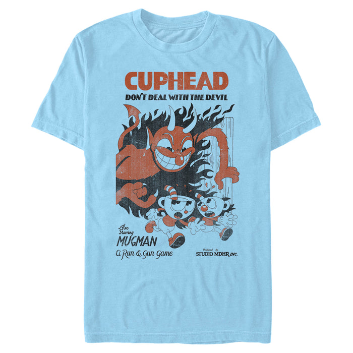 Fifth Sun Men's Cuphead Retro Devil Deal T-Shirt