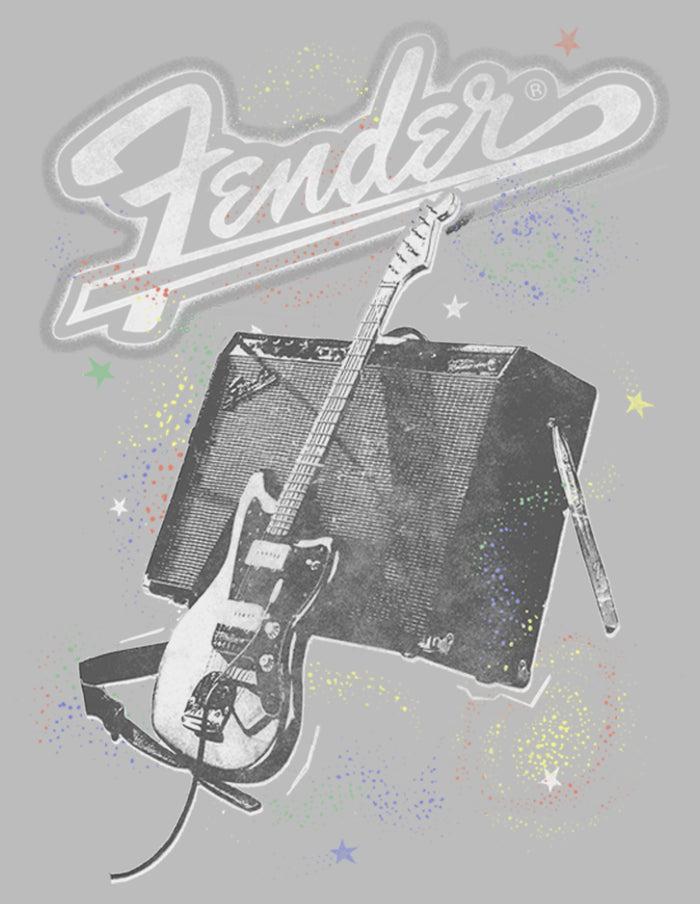 Fifth Sun Men's Fender Celestial Amp Logo T-Shirt