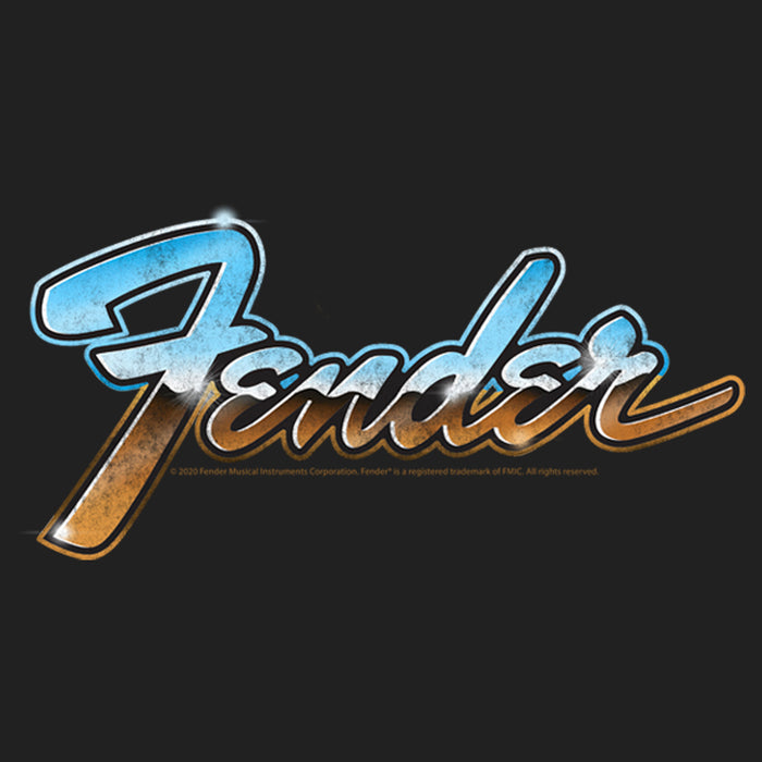 Fifth Sun Men's Fender Chrome Logo T-Shirt