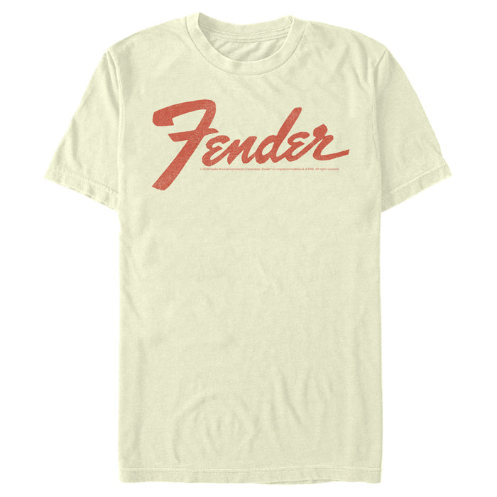 fifth sun Men's Fender Classic Logo T-Shirt