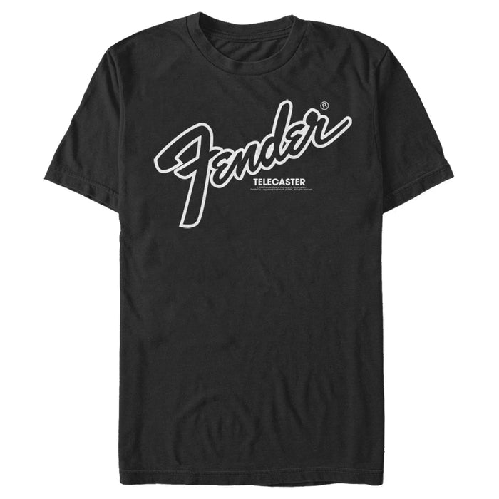 fifth sun Men's Fender Telecaster Logo T-Shirt