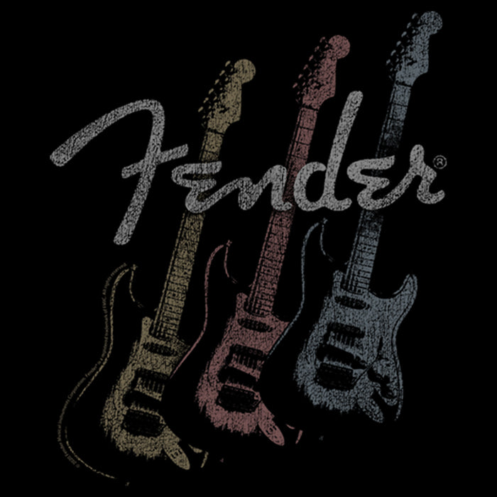 Fifth Sun Men's Fender Triple Fret Logo T-Shirt
