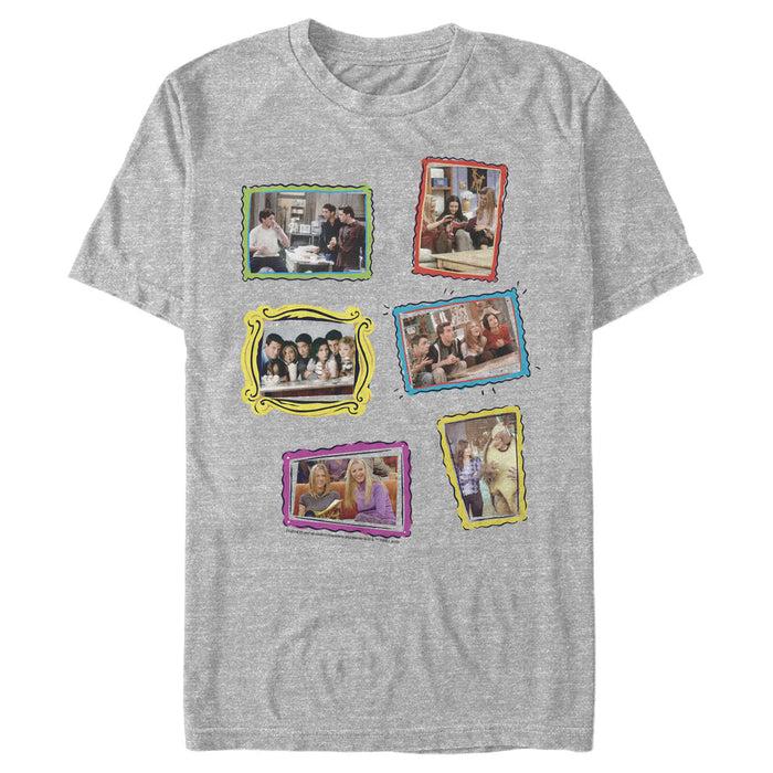 fifth sun Men's Friends Best Scene Frames T-Shirt