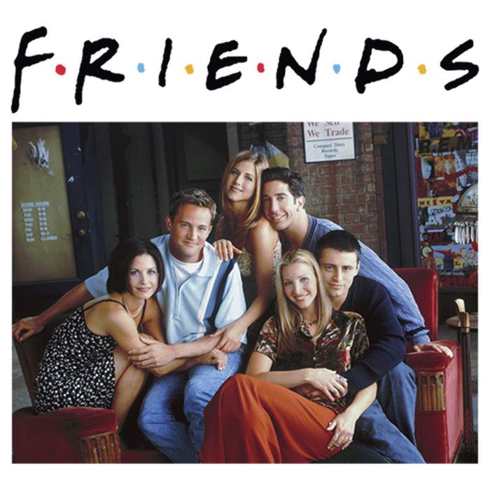 Fifth Sun Men's Friends Character Poster T-Shirt