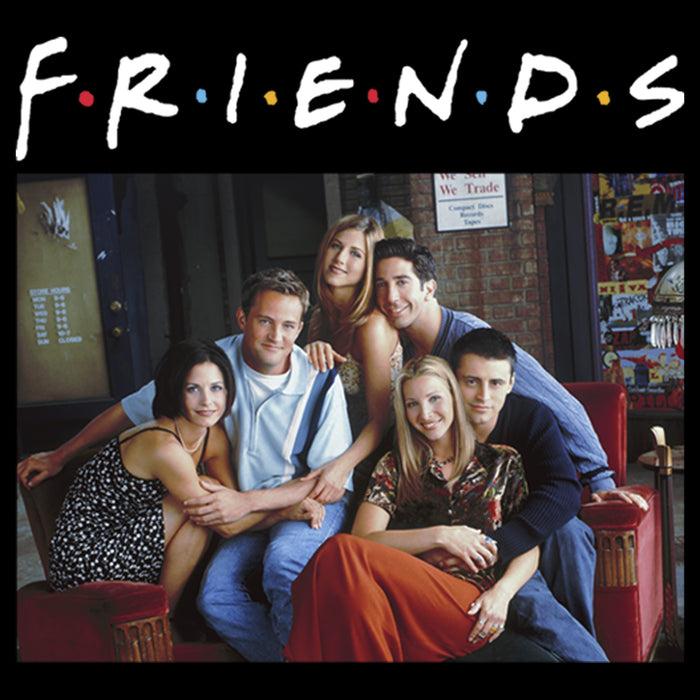 Fifth Sun Men's Friends Group Poster T-Shirt