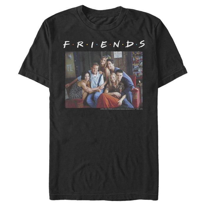 fifth sun Men's Friends Group Poster T-Shirt