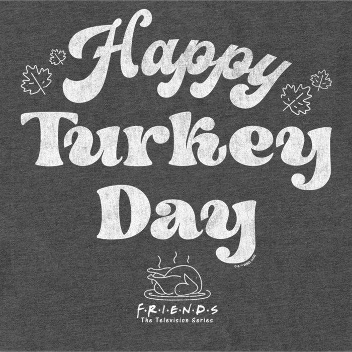 Fifth Sun Men's Friends Happy Turkey Day T-Shirt