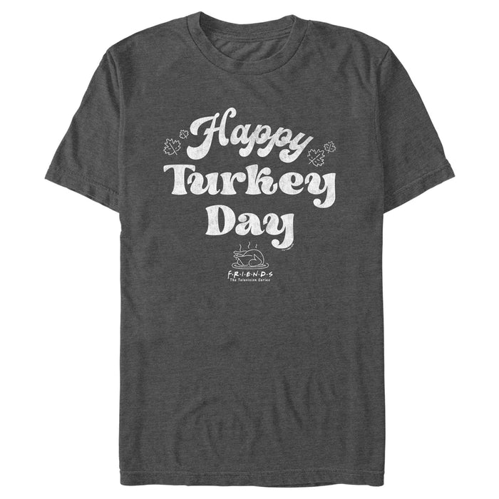 fifth sun Men's Friends Happy Turkey Day T-Shirt
