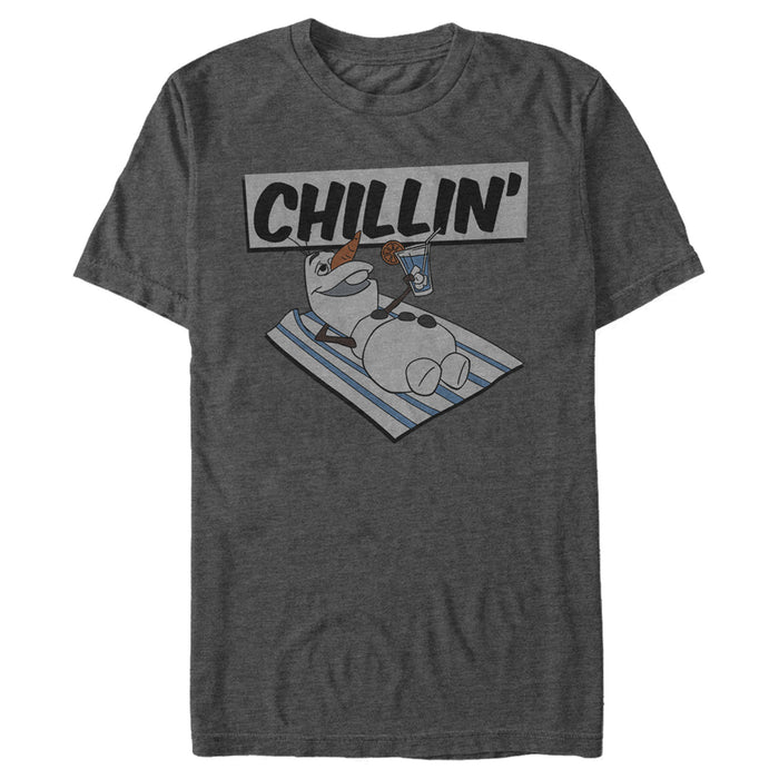 fifth sun Men's Frozen Olaf Chillin T-Shirt