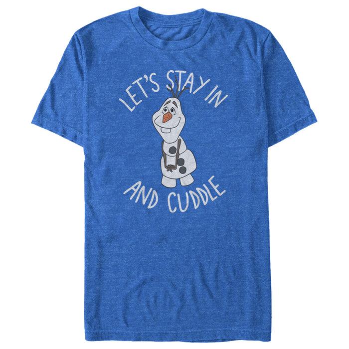 fifth sun Men's Frozen Olaf Cuddle T-Shirt