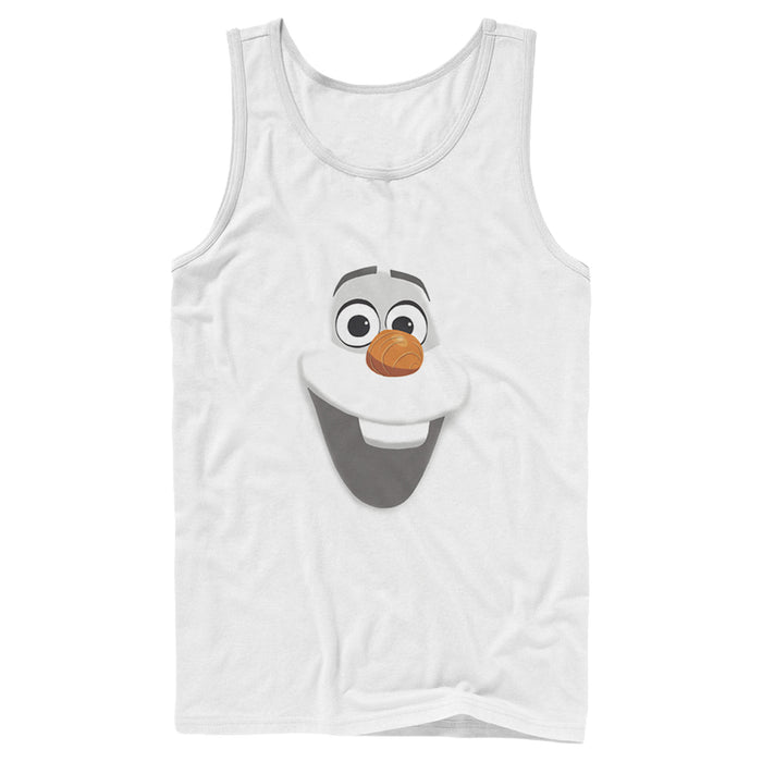 fifth sun Men's Frozen Olaf Face Tank Top