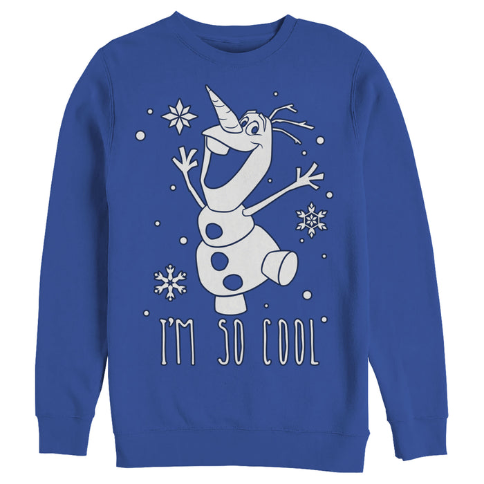 Fifth Sun Men's Frozen Olaf So Cool Sweatshirt