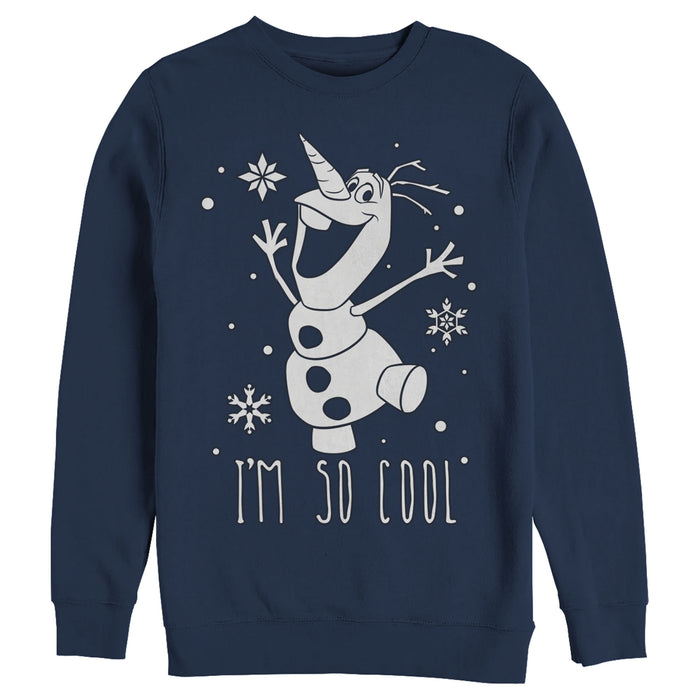fifth sun Men's Frozen Olaf So Cool Sweatshirt