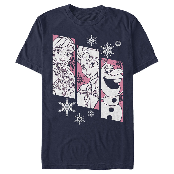 fifth sun Men's Frozen Trio T-Shirt