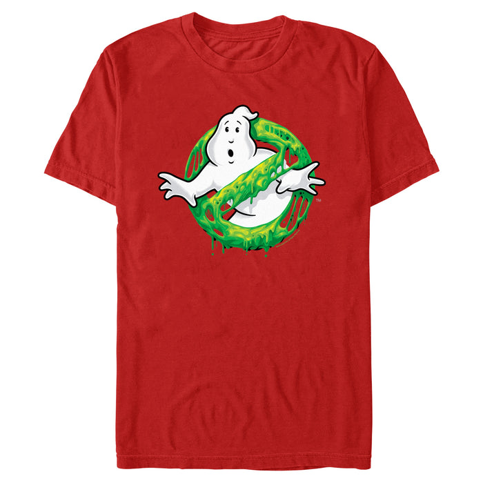 Fifth Sun Men's Ghostbusters Slime Logo T-Shirt