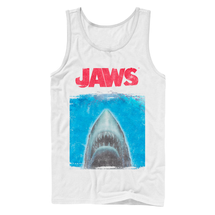 fifth sun Men's Jaws Shark Movie Poster Tank Top