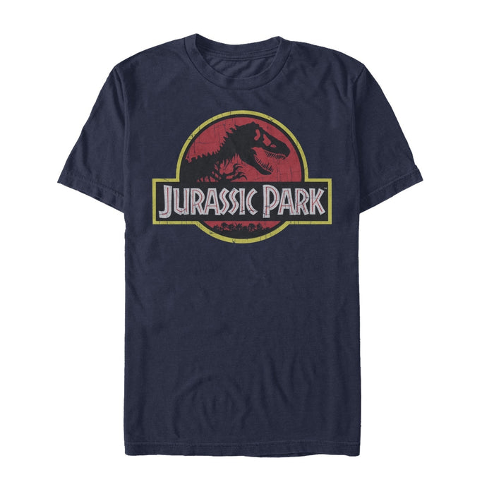 Fifth Sun Men's Jurassic Park T Rex Logo T-Shirt