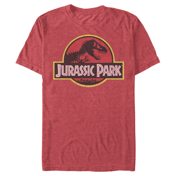 Fifth Sun Men's Jurassic Park T Rex Logo T-Shirt