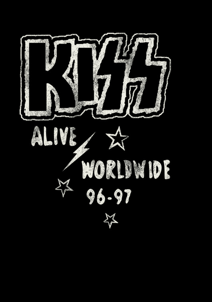 Fifth Sun Men's KISS Alive Worldwide Sweatshirt